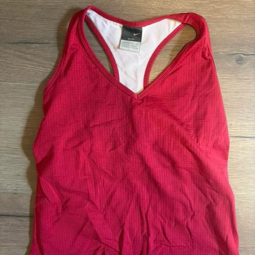 Nike Vivid Red Sleeveless Top
